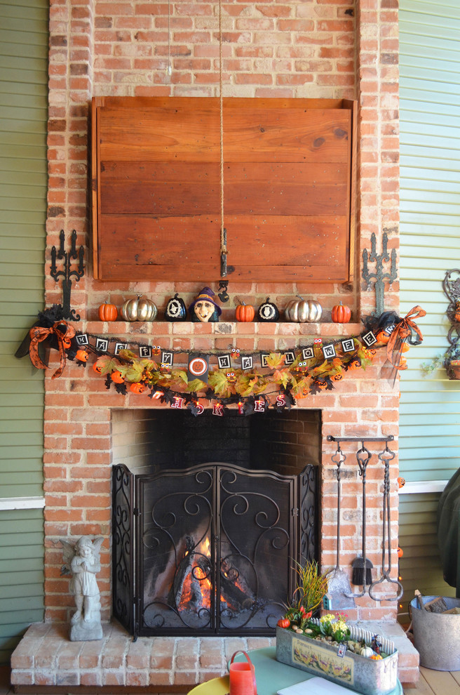 Halloween Fireplace Screen
 plete List of Halloween Decorations Ideas In Your Home