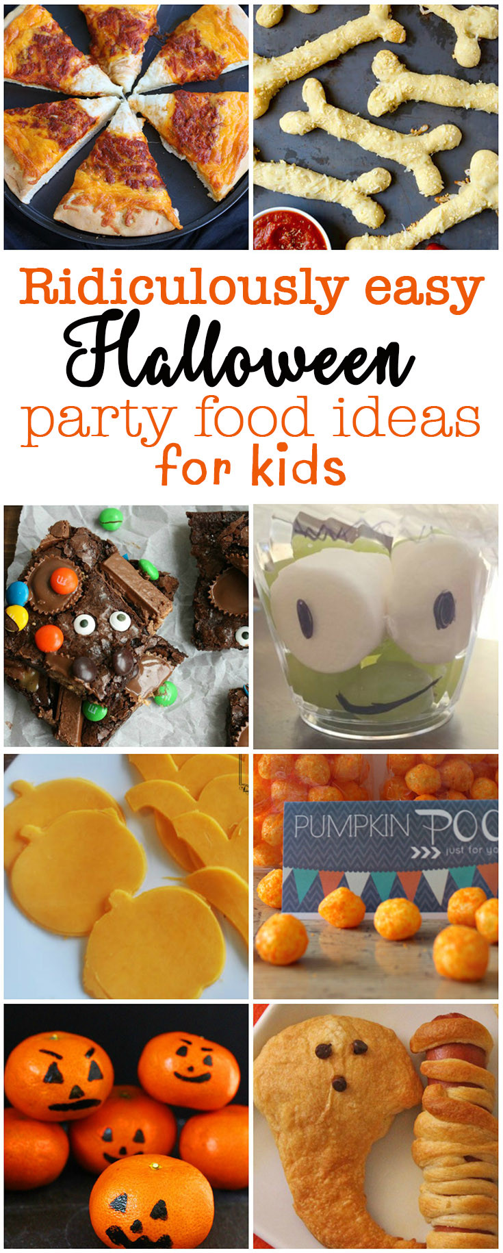 Halloween Food Ideas For Kids Party
 Ridiculously easy Halloween party food for kids Eat