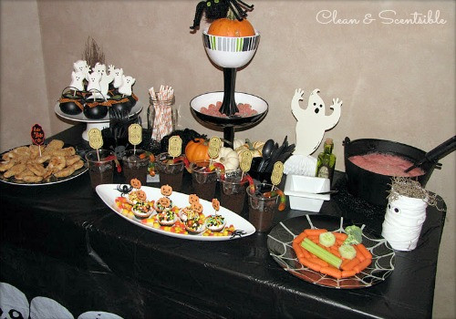 Halloween Food Ideas For Kids Party
 Halloween Party Ideas Clean and Scentsible