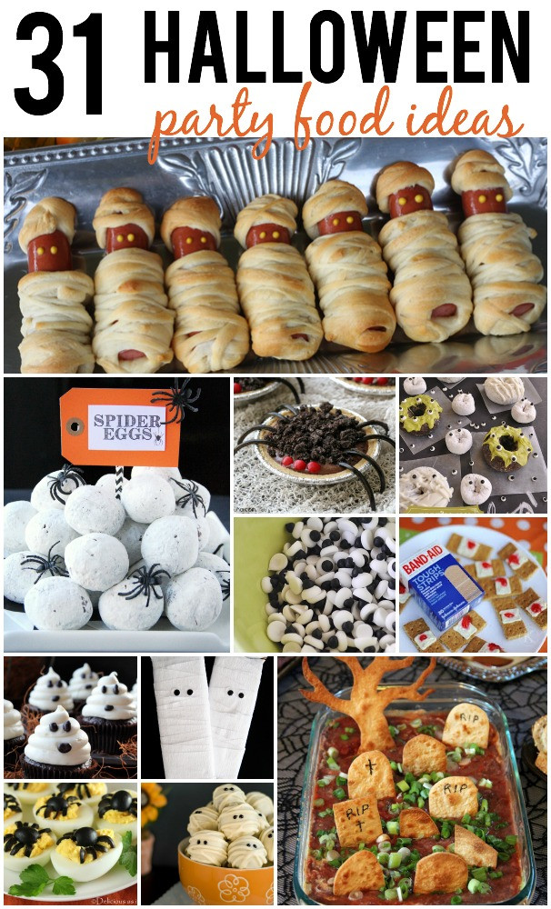 Halloween Food Party Ideas
 Halloween Party Food