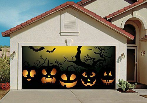 Halloween Garage Door Covers
 Best 25 Halloween garage door ideas on Pinterest