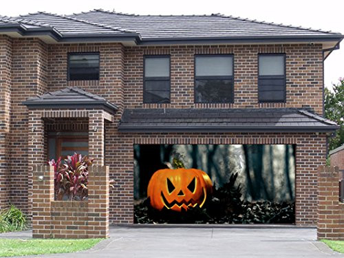 Halloween Garage Door Covers
 Halloween Garage Door Covers 82x188 inches Full Color
