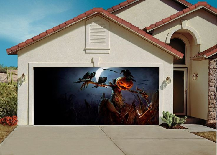 Halloween Garage Door Covers
 14 best Garage Door Banners images on Pinterest