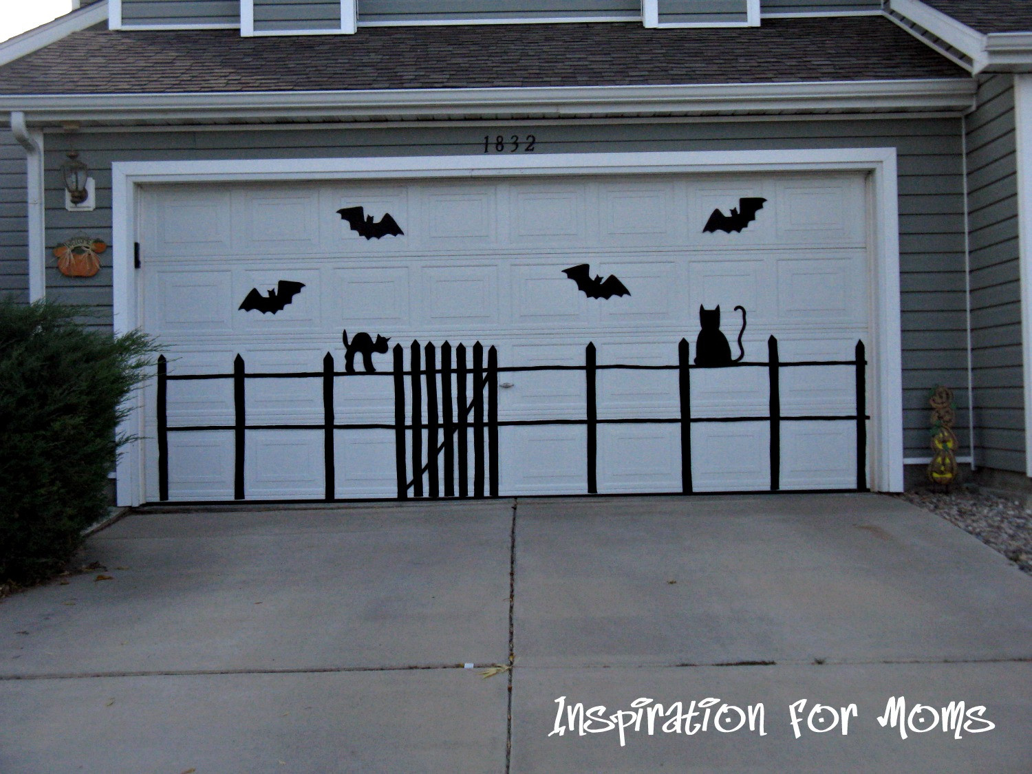 Halloween Garage Door Magnets
 Eerie Outdoor Silhouettes Inspiration For Moms
