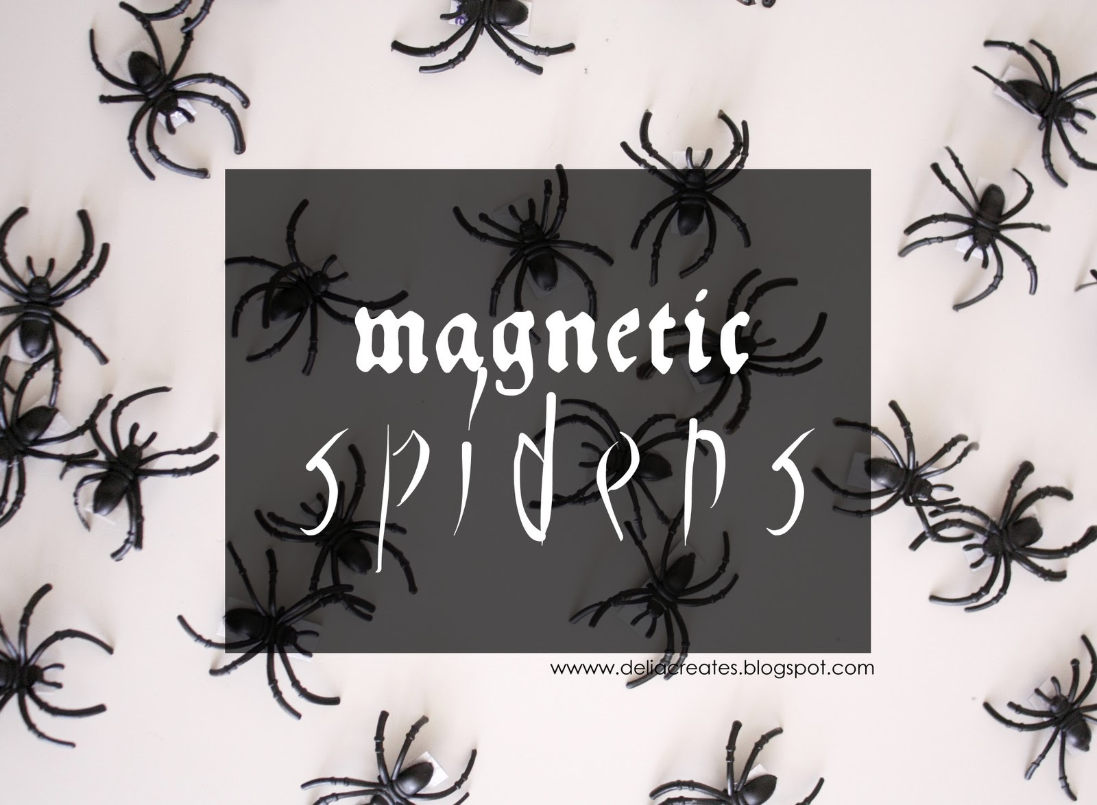 Halloween Garage Door Magnets
 Halloween Magnetic Spiders