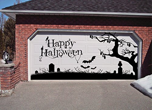 Halloween Garage Door
 Garage Door Halloween Decorations