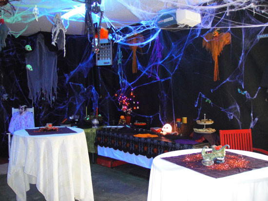 Halloween Garage Party Decorating Ideas
 The Neat Retreat Taking Halloween To The Extreme