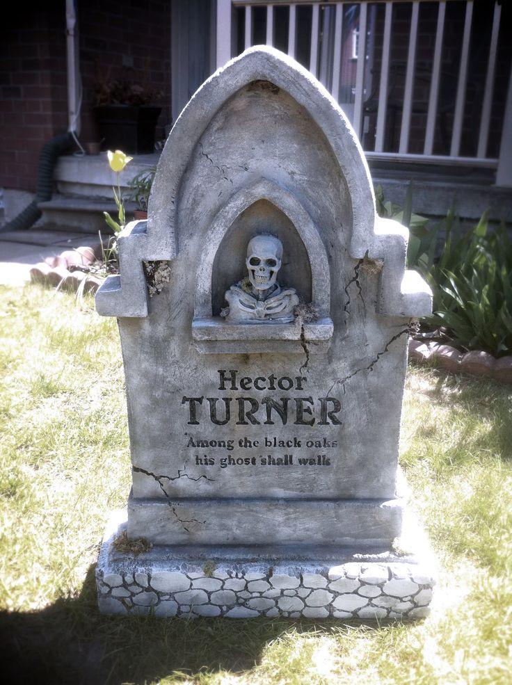 Halloween Grave Stone
 447 best images about Halloween Graves Cemetery on