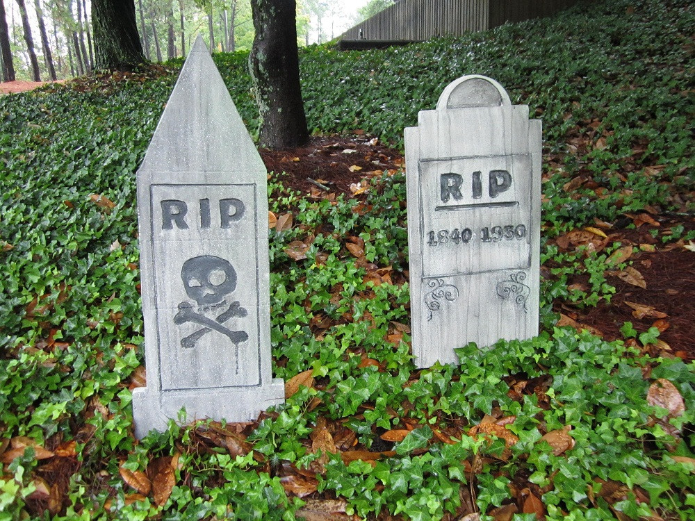 Halloween Grave Stone
 Halloween Foam Board Tombstones