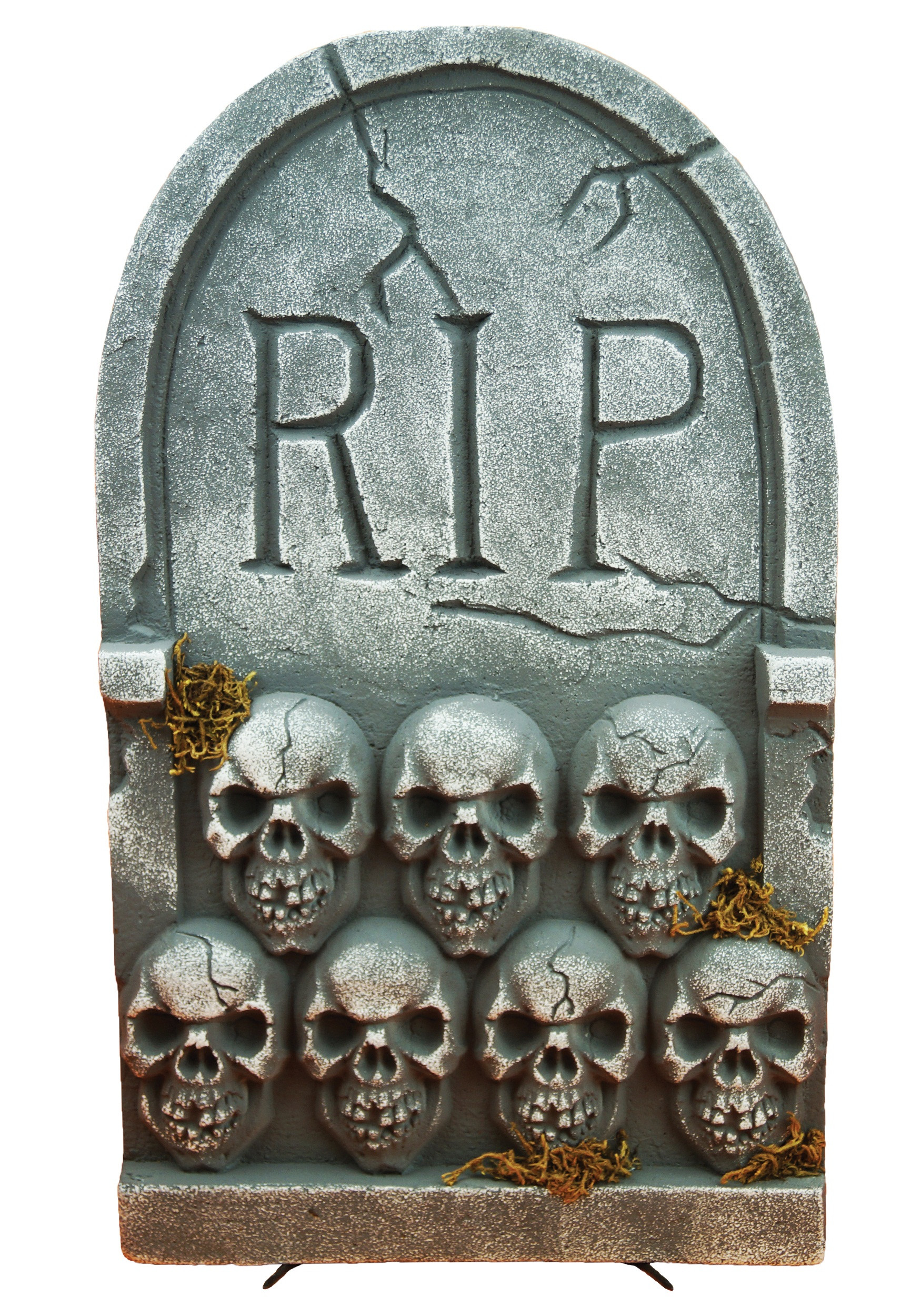 Halloween Grave Stone
 RIP Tombstone with Skulls