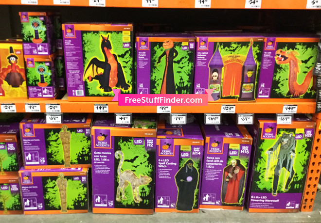 Halloween Home Decor Clearance
 f Halloween Decorations at Home Depot Storewide