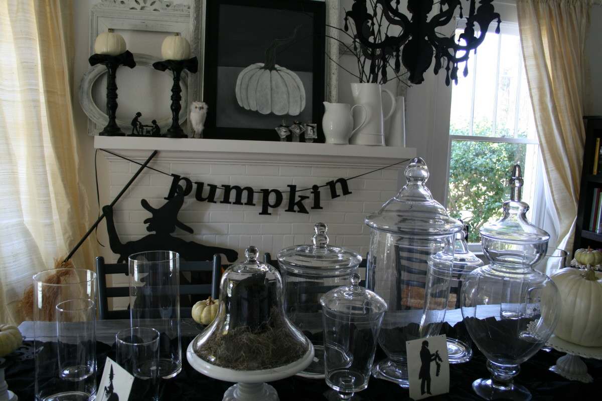 Halloween Home Decor
 The Simply Sophisticated Events Blog Wordless Wednesday