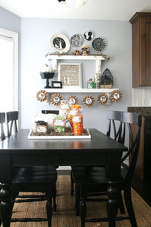 Halloween Kitchen Decor
 Halloween Decor Inspiration Inside and Out