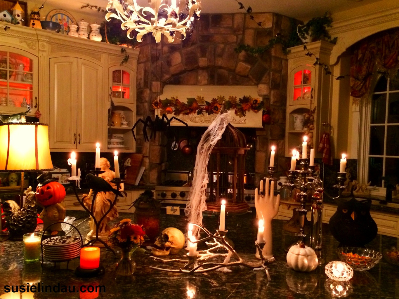 Halloween Kitchen Decorations
 Getting My Creepy – Susie Lindau s Wild Ride