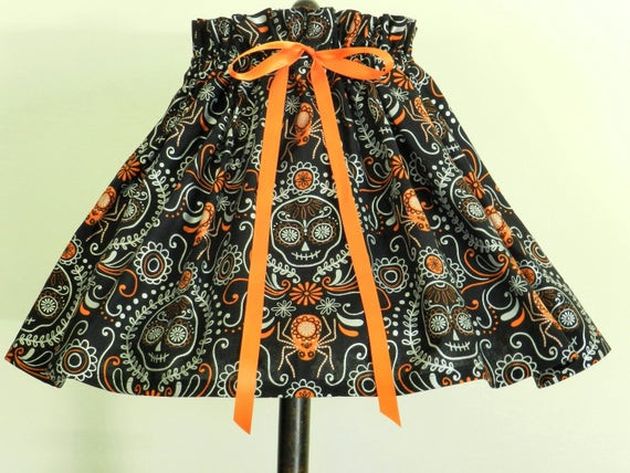 Halloween Lamp Shade Covers
 Items similar to Halloween Decoration Day of the Dead