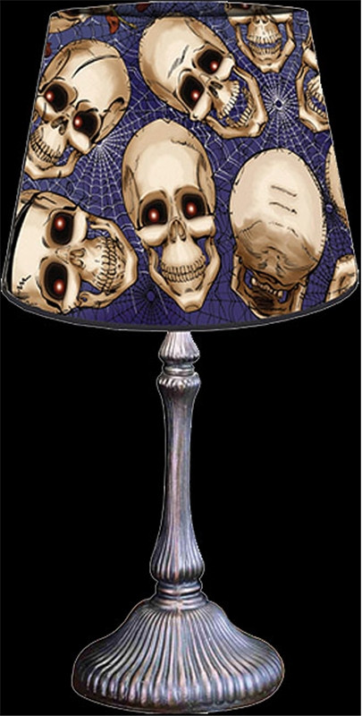 Halloween Lamp Shade Covers
 Spooky Scenes Lamp Shade Cover