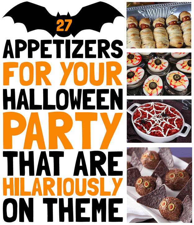Halloween Office Party Food Ideas
 BuzzFeed Food • 27 Appetizers For Your Halloween Party