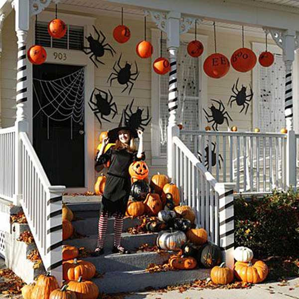 Halloween Outdoor Decorating Ideas
 Top 41 Inspiring Halloween Porch Décor Ideas