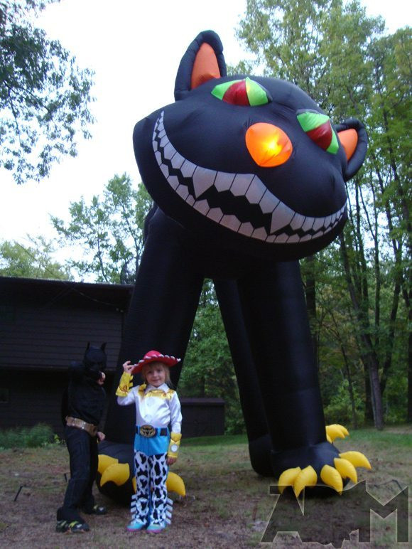 Halloween Outdoor Inflatables
 Extreme Halloween Yard Display Two Story Inflatable