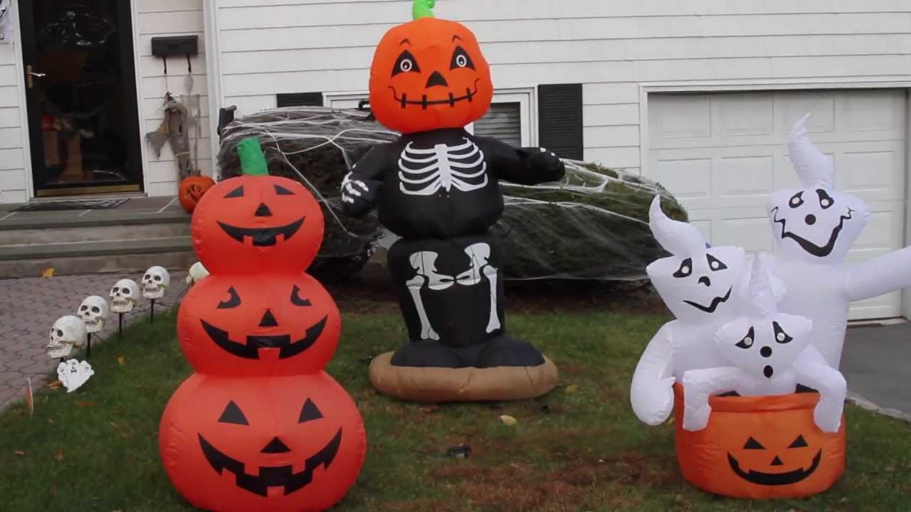 Halloween Outdoor Inflatables
 My Airblown Inflatable and Halloween Decorations Display