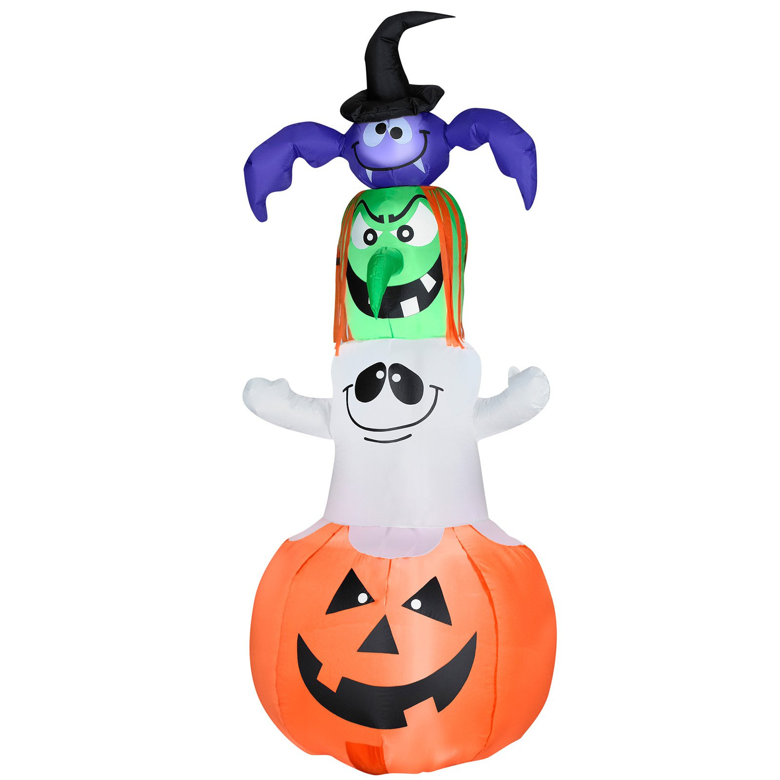 Halloween Outdoor Inflatables
 Gemmy Airblown Halloween Character Stacker Inflatable