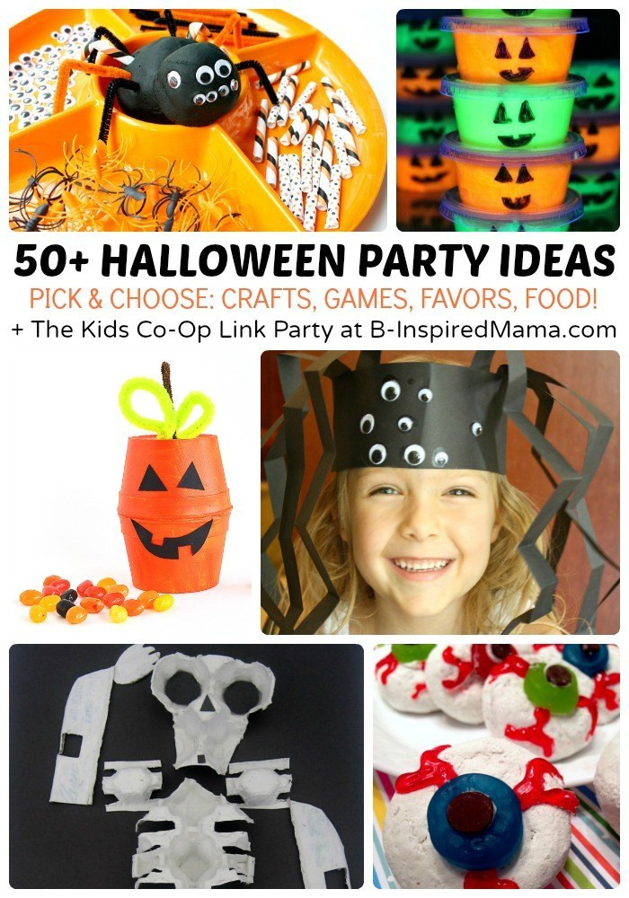 Halloween Party Activity Ideas
 50 Kids Halloween Party Ideas