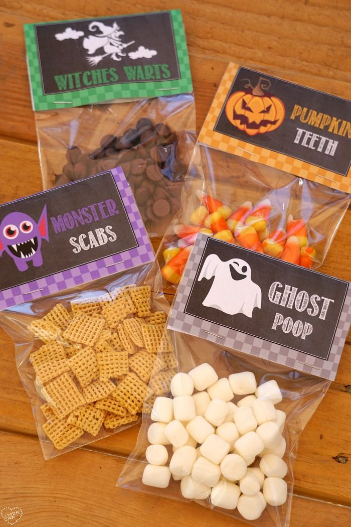 Halloween Party Bags Ideas
 Best 25 Halloween goo bags ideas on Pinterest