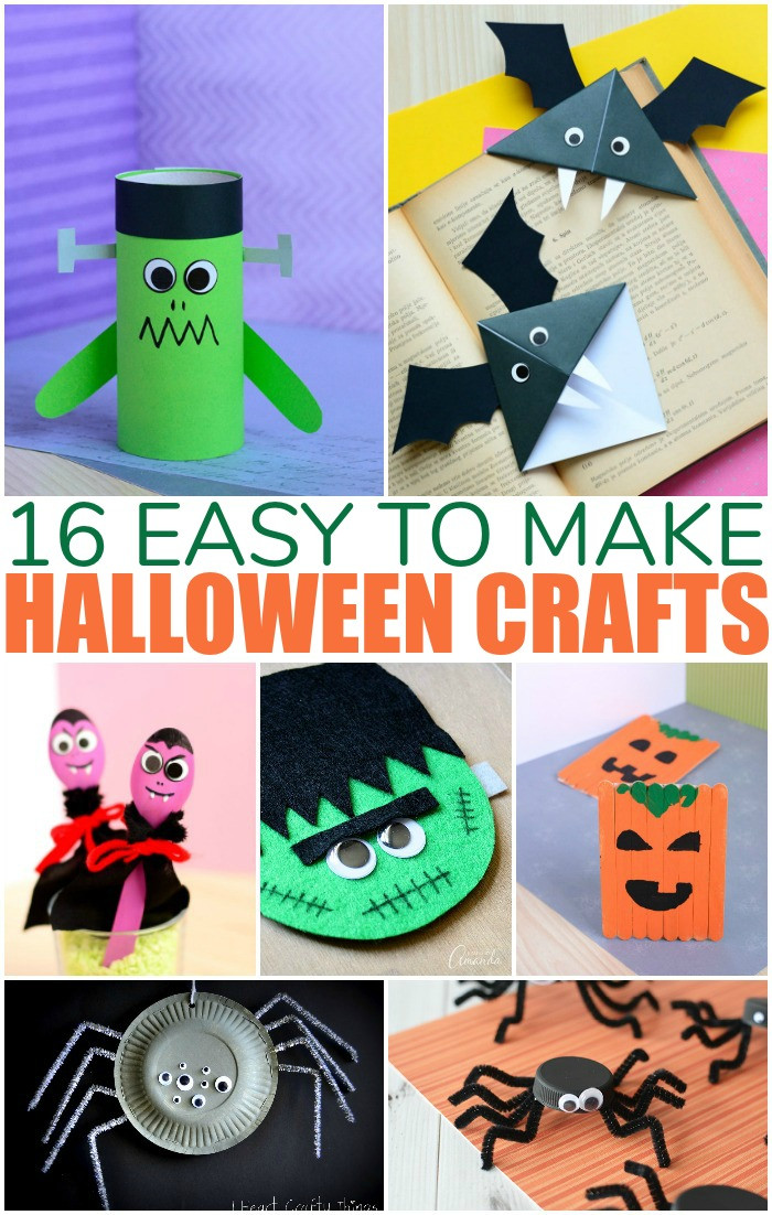 Halloween Party Craft Ideas
 Halloween Crafts Kids Can Make at School Parties