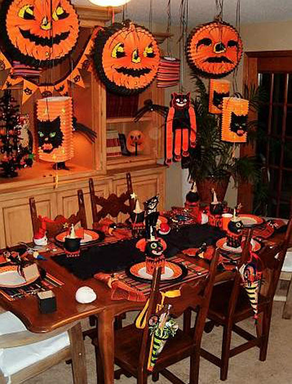 Halloween Party Decor Ideas
 20 Ideas for Halloween Table Decoration