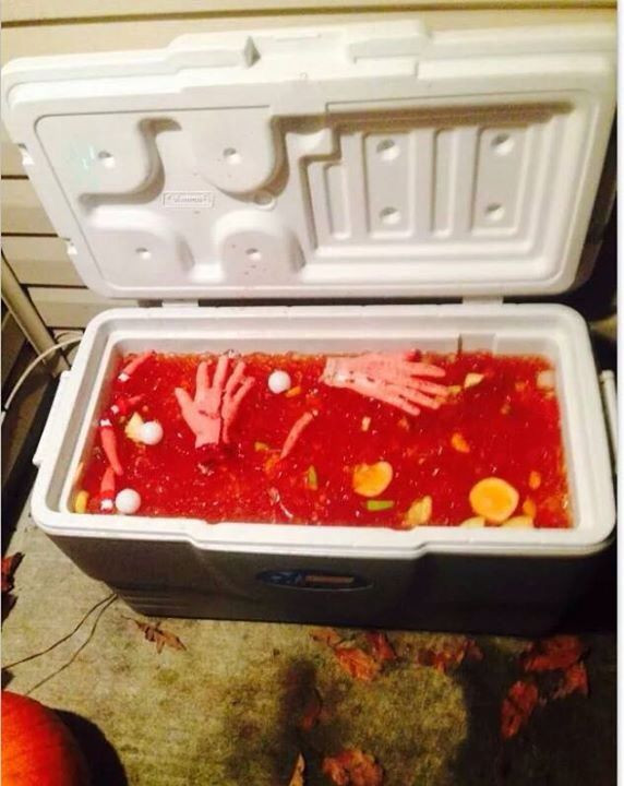 Halloween Party Decoration Ideas Adults
 I made creepy jungle juice for the Halloween party