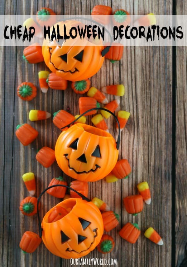 Halloween Party Decoration Ideas Cheap
 Cheap Halloween Decorations for Your Home