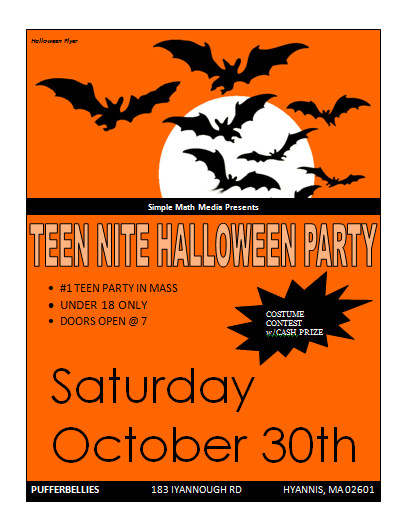 Halloween Party Flyer Ideas
 Halloween Party Flyer Template Microsoft Word Templates