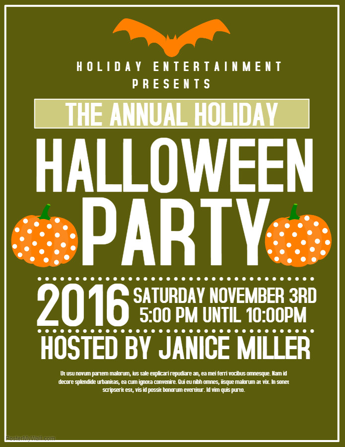 Halloween Party Flyer Ideas
 6 Fantastic Themes For Your Halloween Posters