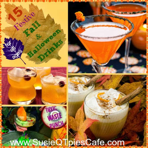 Halloween Party Food And Drink Ideas
 SusieQTpies Cafe 15 Fun Festive Fall and Halloween Party