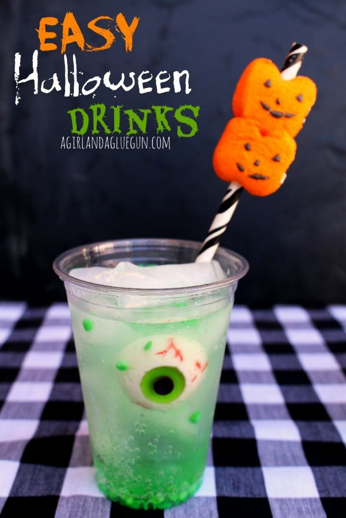 Halloween Party Food And Drink Ideas
 Spooky Eyeball Halloween Drink – Best Cheap Easy & Fast