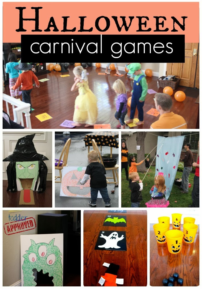 Halloween Party Game Ideas For Kids
 Toddler Approved Halloween Carnival Games