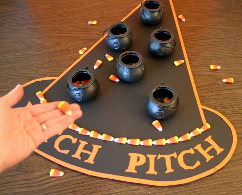 Halloween Party Games Ideas
 Halloween party game – Witch Pitch