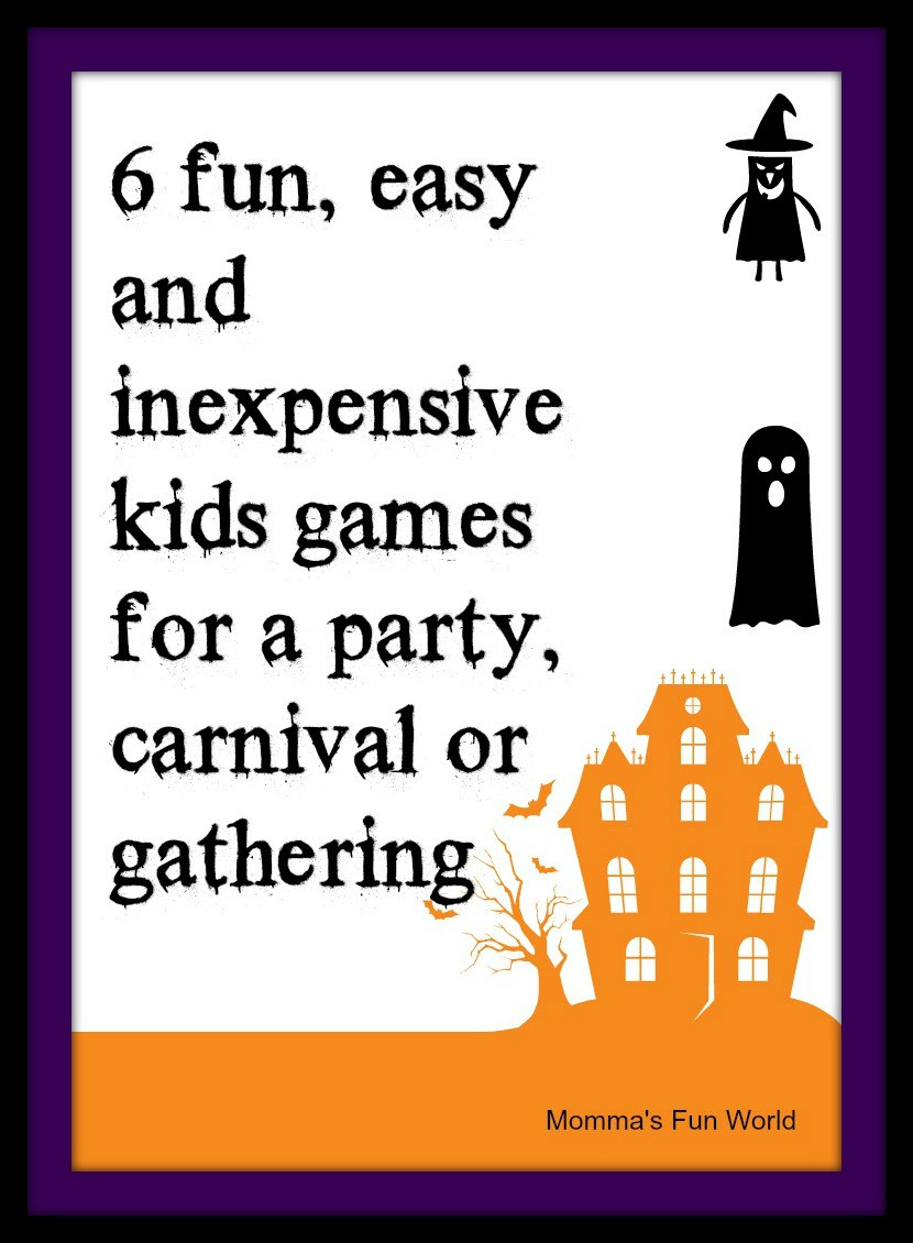 Halloween Party Games Ideas For Kids
 Momma s Fun World Fun games for Kids Halloween party