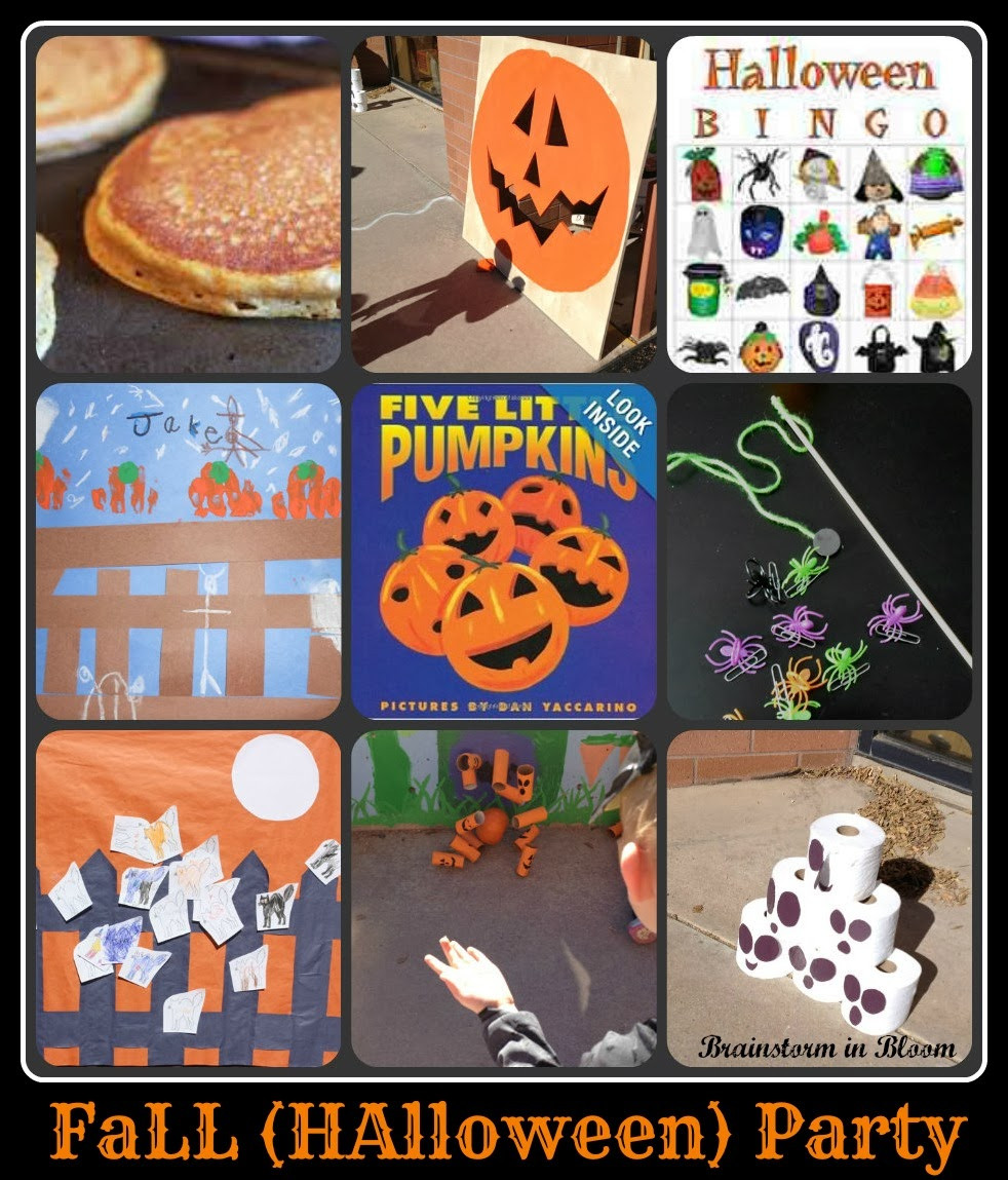 Halloween Party Ideas For Preschoolers
 Brainstorm in Bloom Fall Halloween Party Bouquet of Ideas