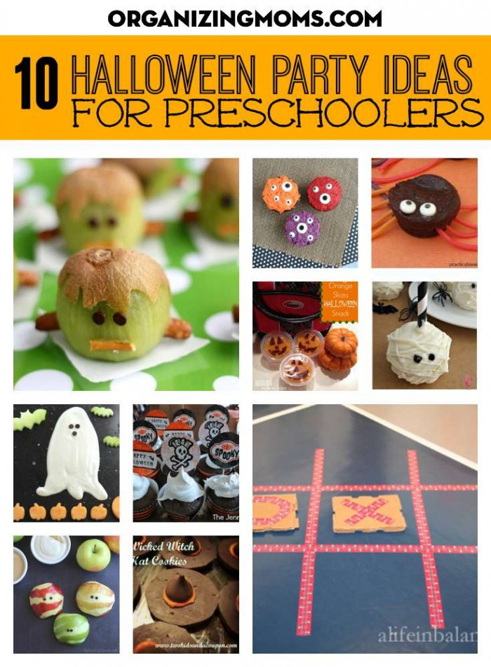 Halloween Party Ideas For Preschoolers
 Halloween Party Ideas for Preschoolers
