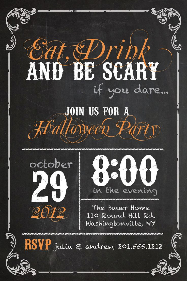 Halloween Party Invitation Ideas
 17 Best ideas about Halloween Party Invitations on