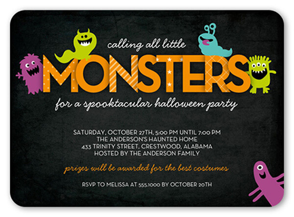 Halloween Party Invitation Ideas
 The Best Halloween Party Themes
