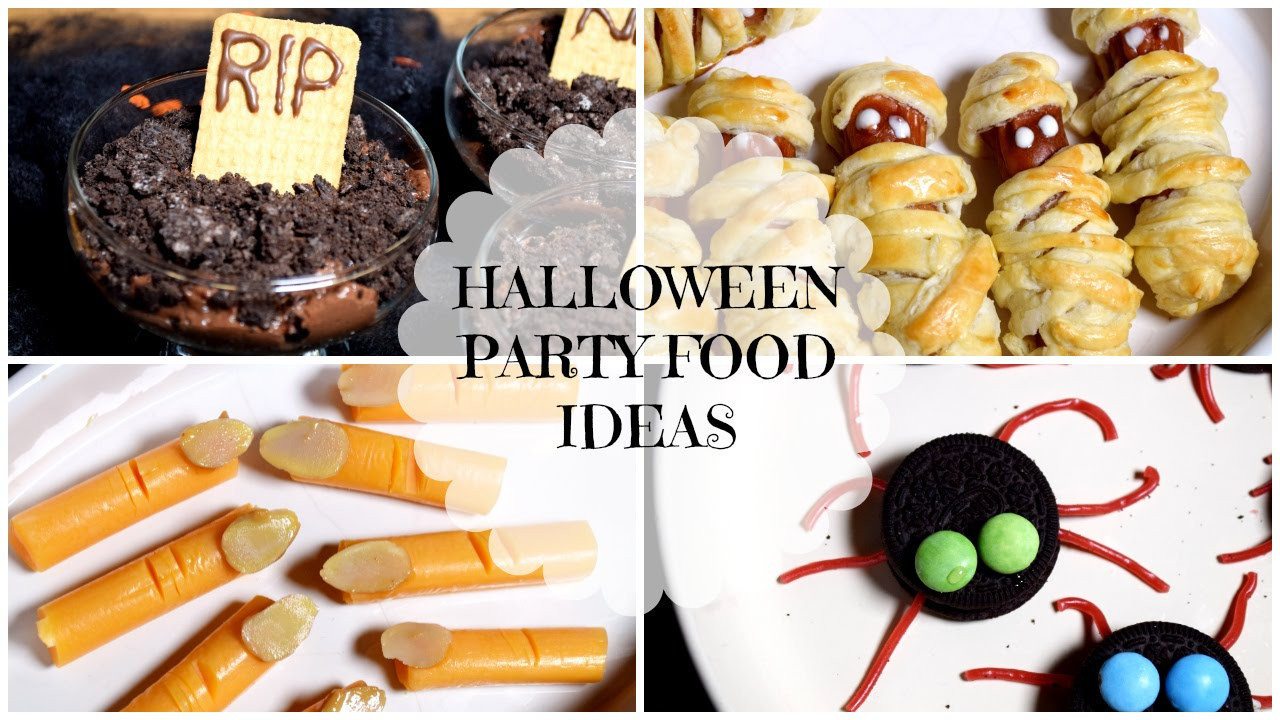 Halloween Party Menu Ideas
 Easy & Quick Halloween Party Food Ideas