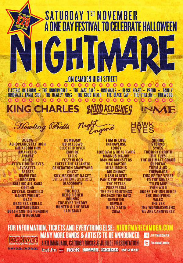 Halloween Party Names Ideas
 Nightmare Festival adds more names to Halloween party