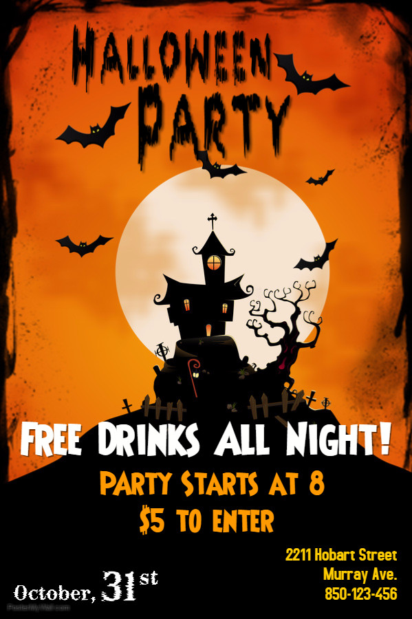 Halloween Party Poster Ideas
 6 Fantastic Themes For Your Halloween Posters