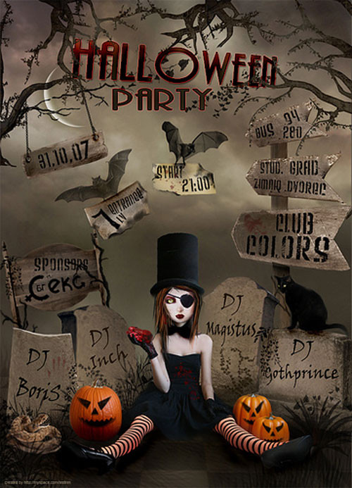 Halloween Party Poster Ideas
 60 Mind Blowing Flyer Designs For Inspiration