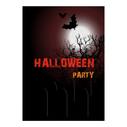 Halloween Party Poster Ideas
 Halloween party poster