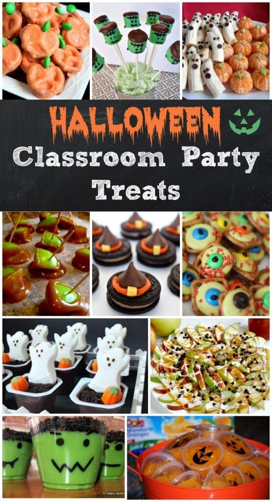 Halloween Party Treat Ideas
 Easy Halloween Treats for your Classroom Parties or just