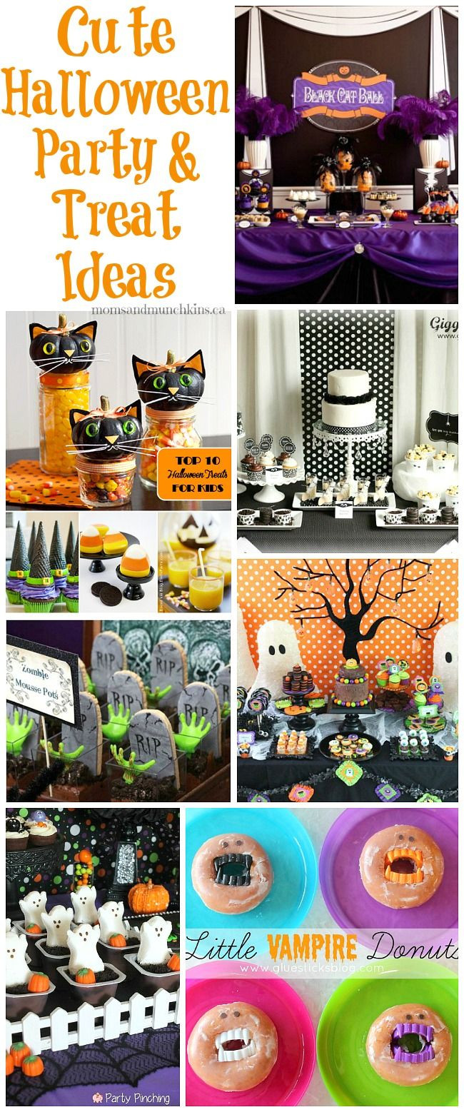 Halloween Party Treat Ideas
 Cute Halloween Party Ideas
