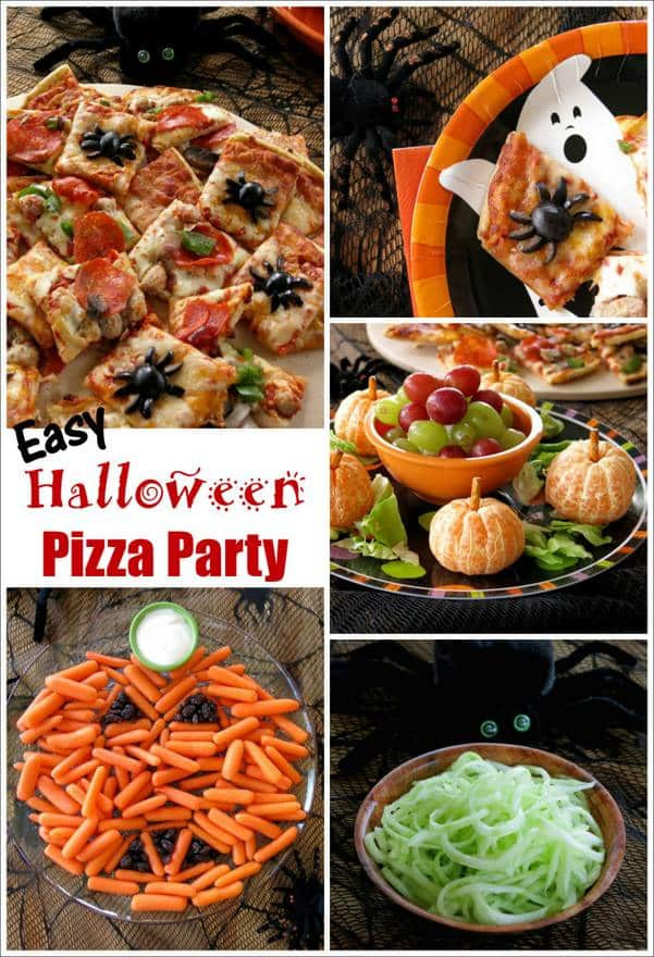 Halloween Pizza Party Ideas
 Easy Halloween Pizza Party The Dinner Mom